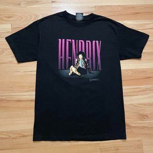 Vintage 2002 Jimi Hendrix Zion Rootswear rock n roll band tshirt